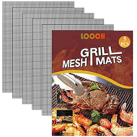 LOOCH Heavy-Duty BBQ Grill Mats Cover
