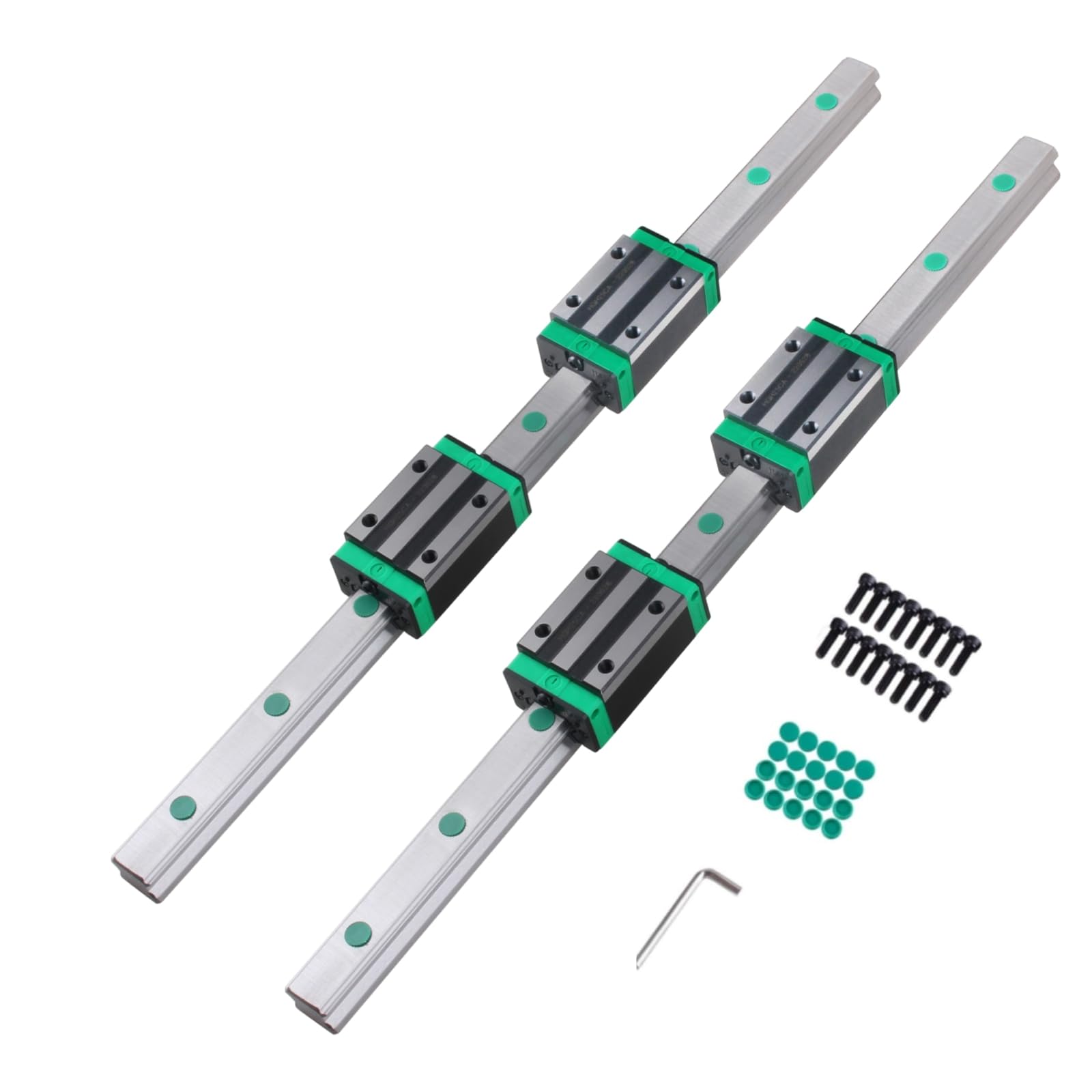 Linear Rail 2PCS HGR20 900mm Linear Guide Rail HGH20CA HGH20 Linear Slide Rail + 4PCS HGH20CA Carriage Slider Block CNC Kit for DIY CNC Routers Lathes Mills — Amazon image 19