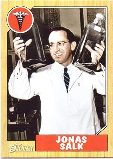Jonas Salk 2009 Topps American Heritage Heroes #61 - Scientist