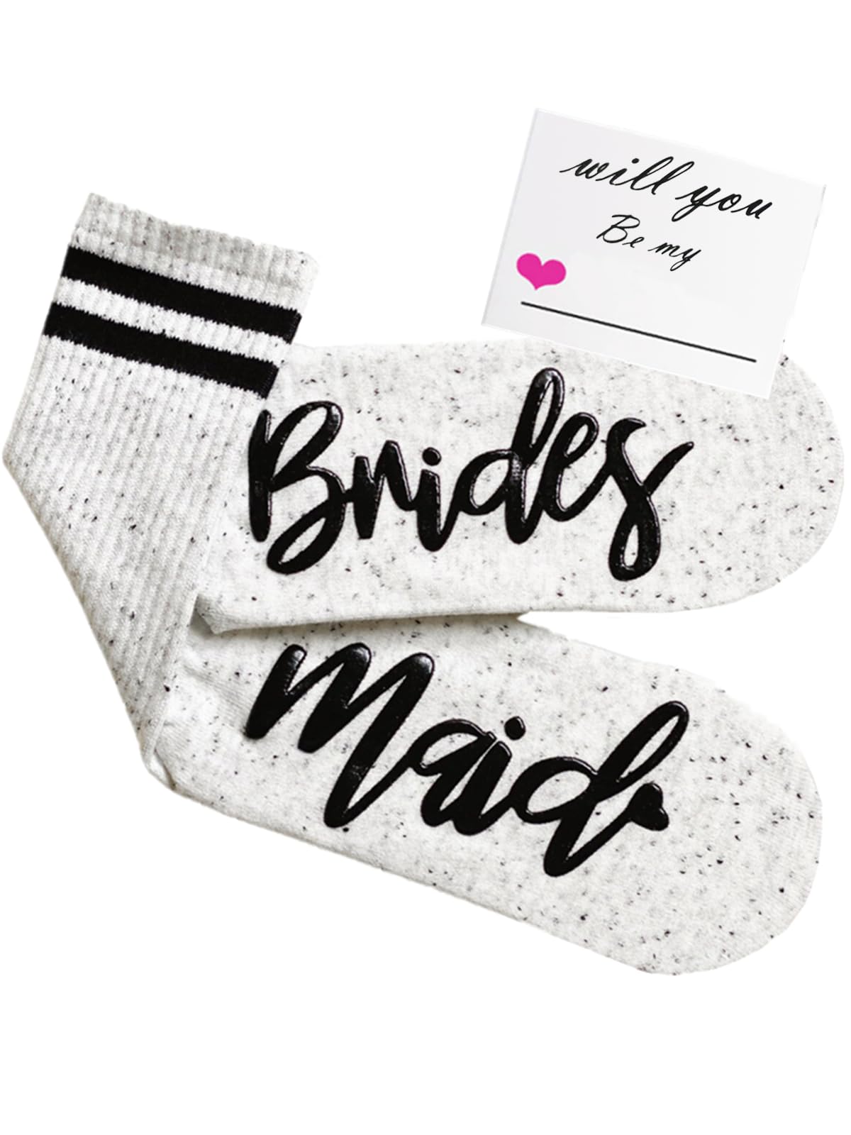 WIFFGO Bridesmaid Gifts For Women Her Bachelorette Party Favors Engagement Fuzzy Socks Cute Bride Socks Wedding Gifts