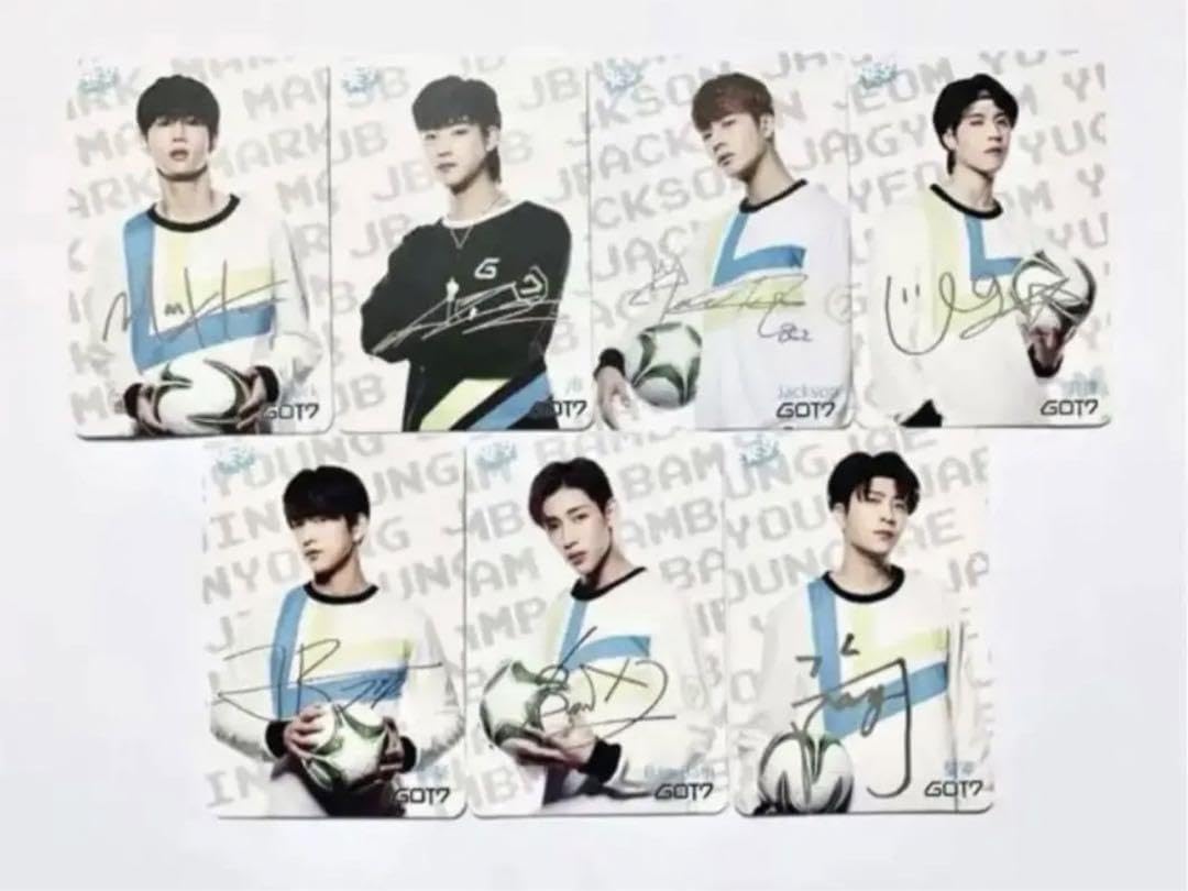 Amazon.co.jp: GOT7 香港 限定 トレカ 印刷サイン入り セット : おもちゃ