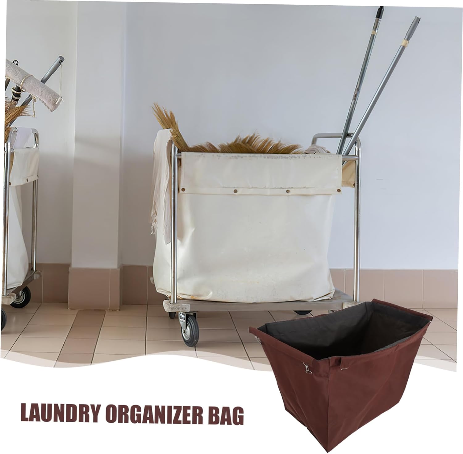 Oxford Linen Storage Bag Delicate Laundry Bag Washable Mesh Zipper Quilt Storage Laundry Cart Accessory