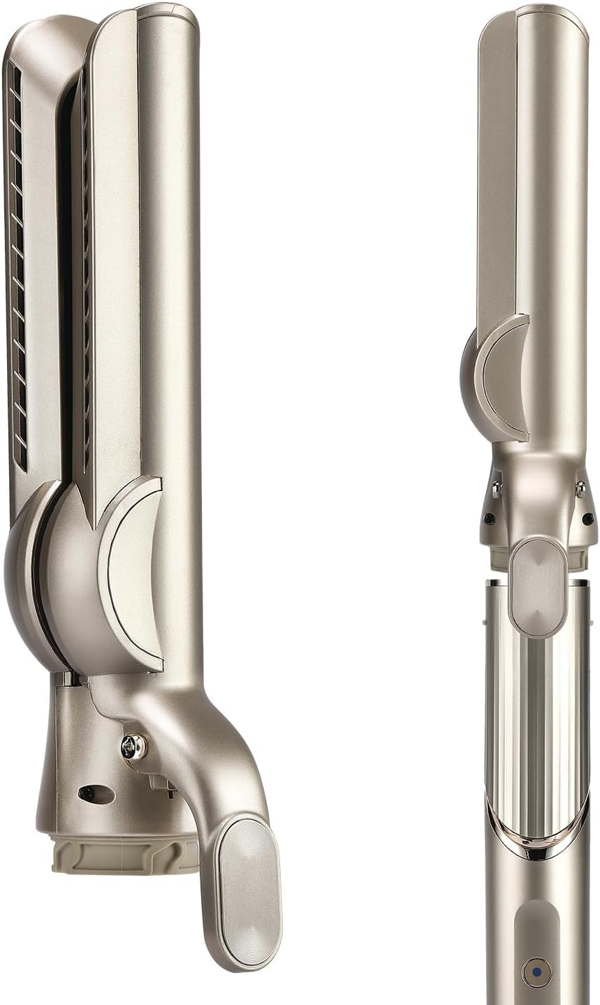 Refein Attacco lisciante per Airwrap HS01/HS05/HS08, Accessori liscianti con Tecnologia Airflow Senza Piastre riscaldate, Asciugatura e lisciatura simultanee con Flusso d'Aria, Riduce i Danni (Oro)