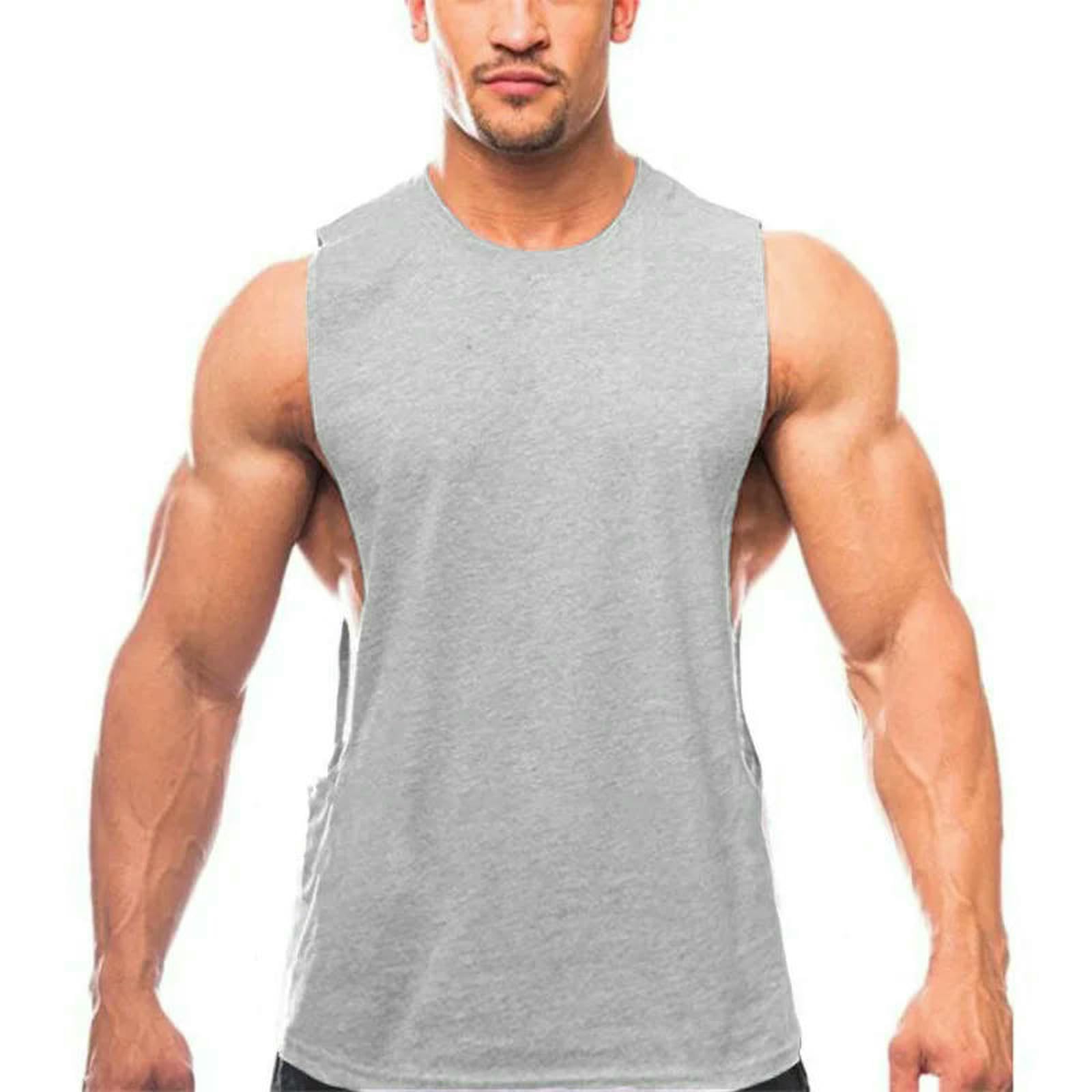 Męska kamizelka fitness, tank top, kulturystyka, ulica fitness, koszula bez rękawów, odzież sportowa, kamizelka mięśniowa