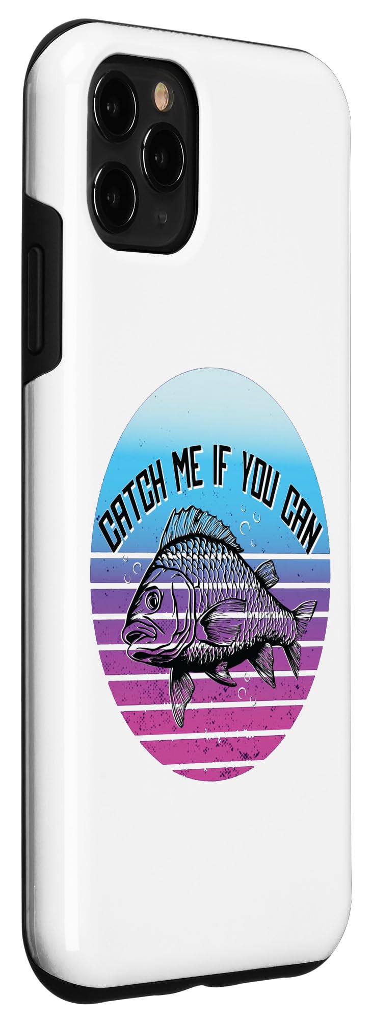 iPhone 11 Pro Max Carp fish catch me if you can fishing aquatic underwater Case - Image 3