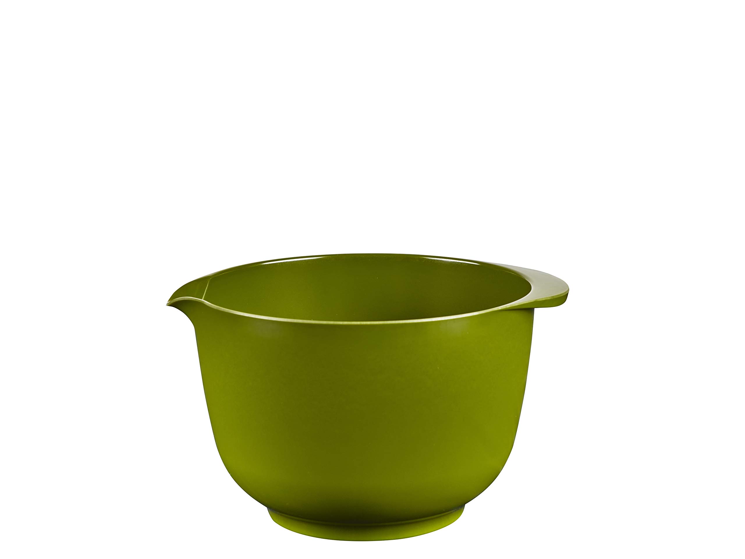 RostiMARGRETHE Mixing Bowl for Kitchen, Salad Bowl, BPA Free, Holds 2L/2.1Q Olive,1 Count
