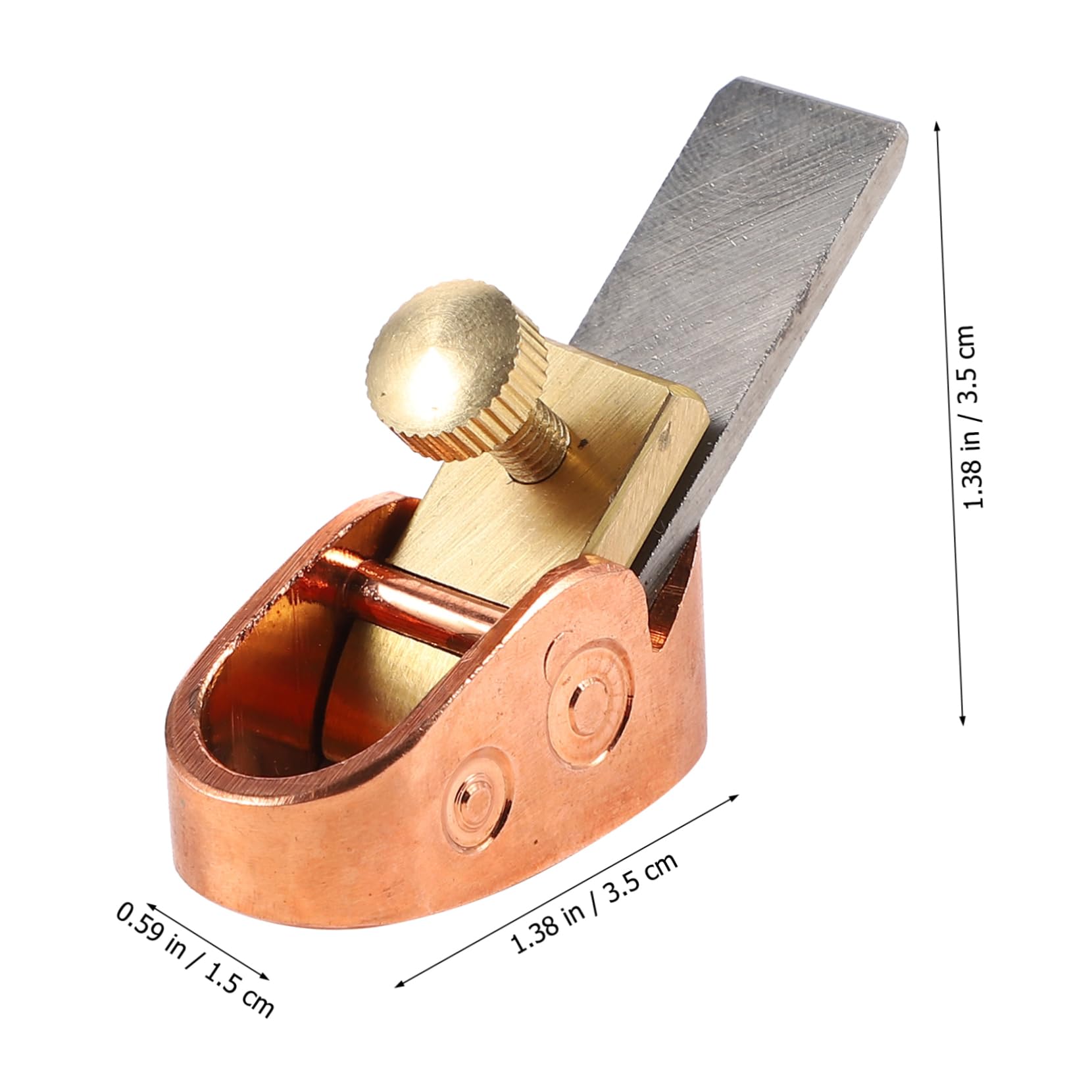 HOMSFOU Pialla Manuale per Liutaio, Strumento per Falegnami, Regolabile, Compatta e Portatile, Attrezzo per Lavorazione Legno Strumenti Musicali
