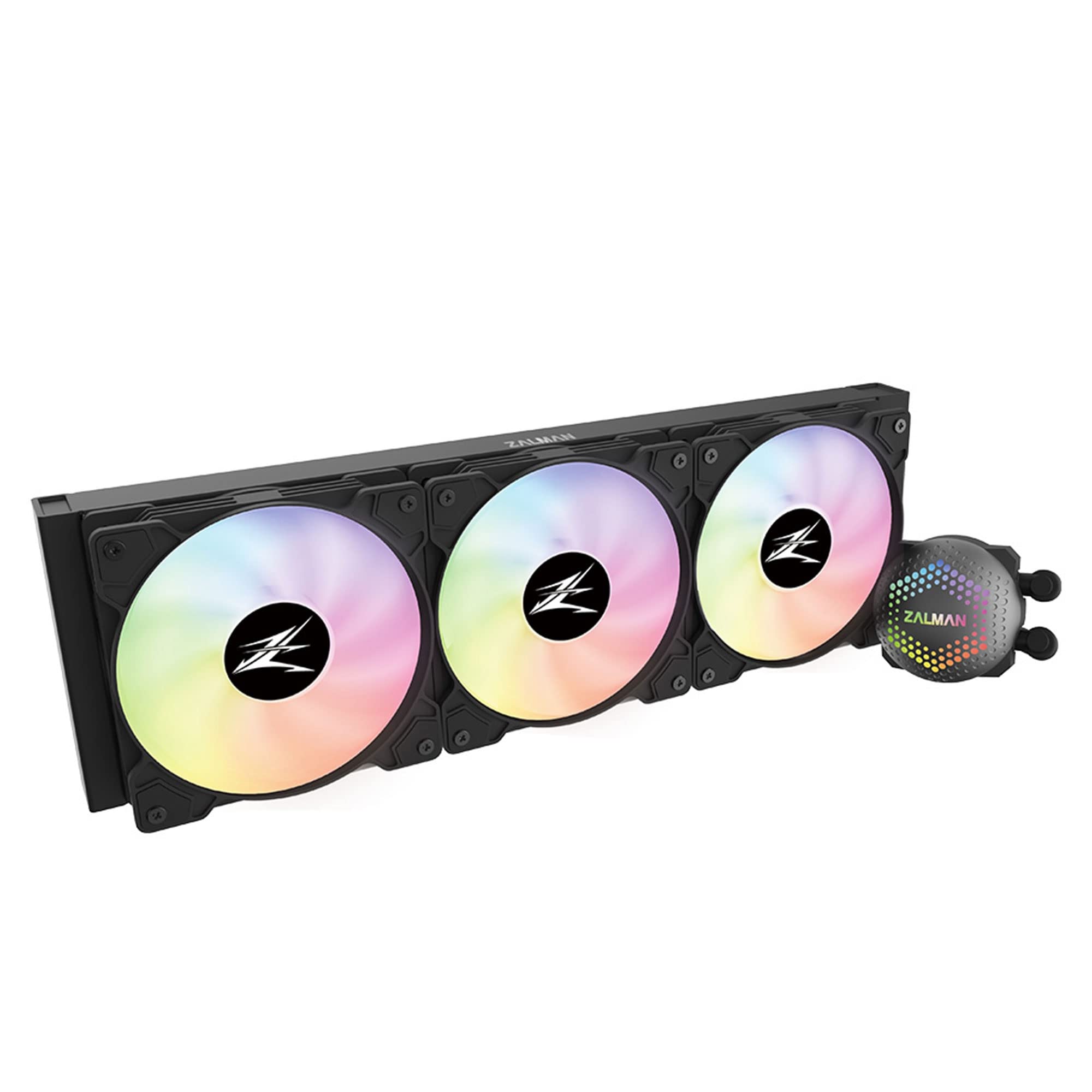 Amazon.co.jp: ZALMAN ALPHA 36 Black 簡易水冷CPUクーラー ARGB搭載 