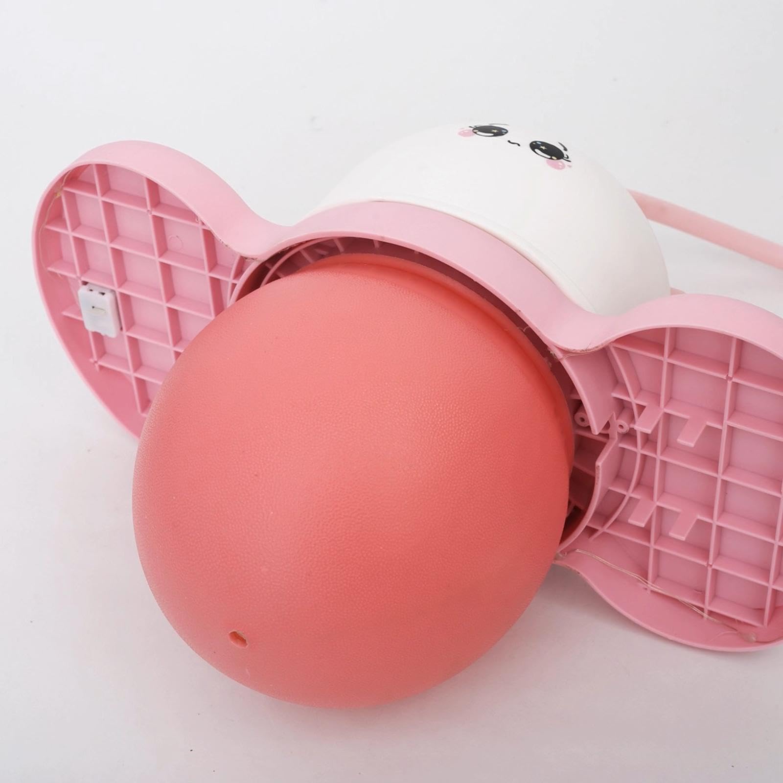 Kids Pogo Ball Sprungspielzeug mit Griff Kinder Hüpfball mit Licht Anti Rutsch Balance Cartoon Trainingsspiel für Jungen Wo