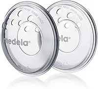 Concha Protetora para Mamilos, MEDELA, Branco, Pacote de 2 Unidades