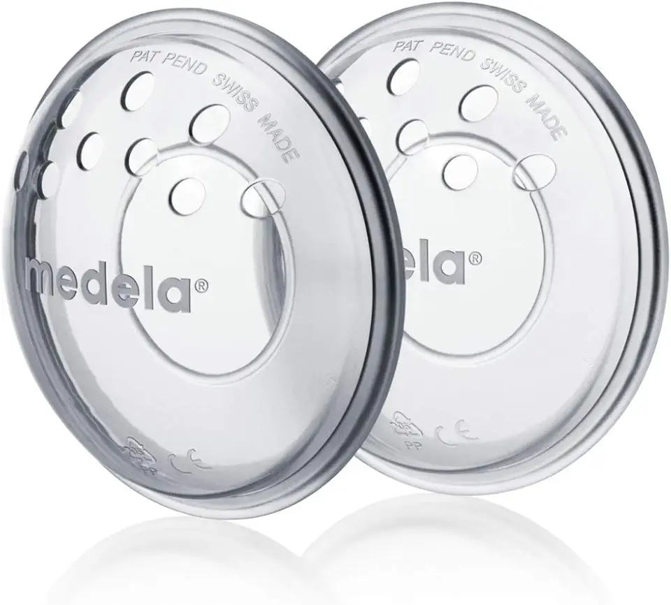Concha Protetora para Mamilos, MEDELA, Branco, Pacote de 2 Unidades
