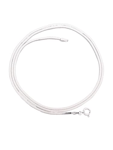 925 Sterling Silver Snake Chain For Mens and Childerns (15grm)