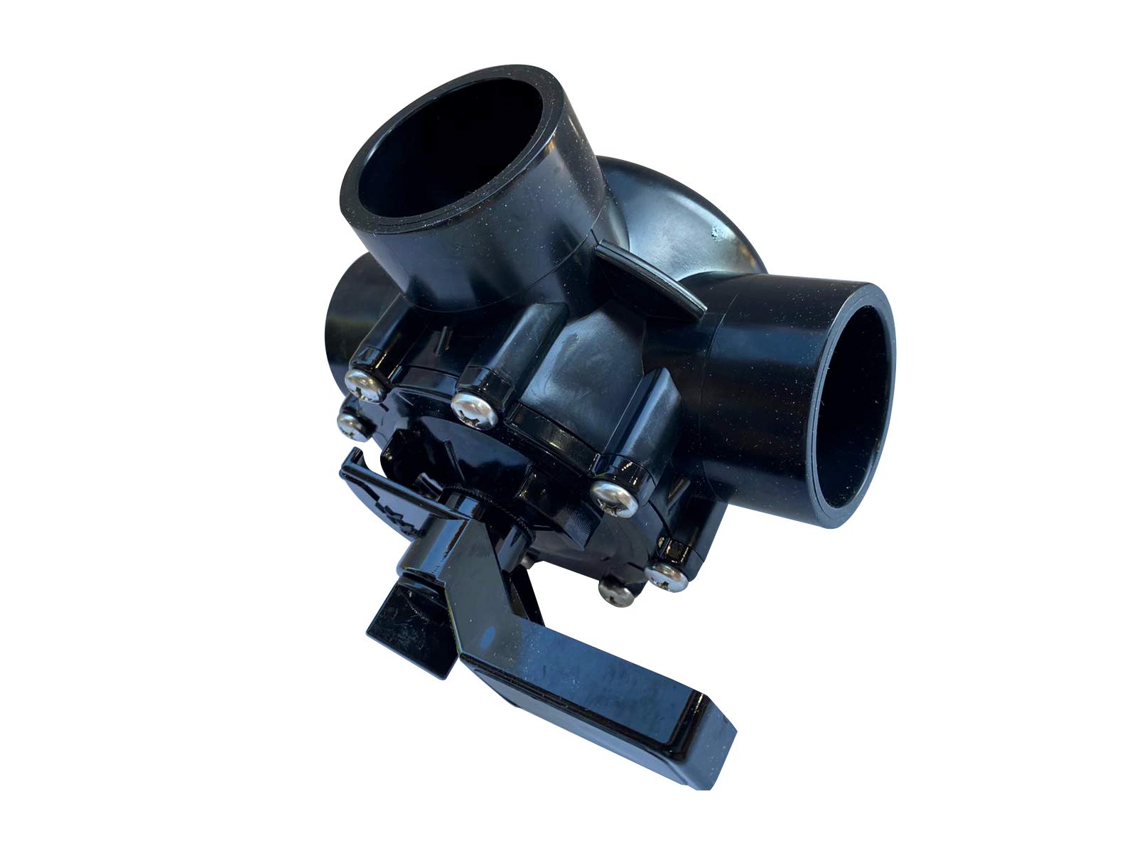 Pool Plunger Valve DoubleFill 3 Way Swimming Pool Diverter Valve Hose Adapter With Hose Clamps Replacement Slip Valve Filter Hose Conversion Kit With Seal Ring For 1 1/4'' Or 1 1/2'' Filter