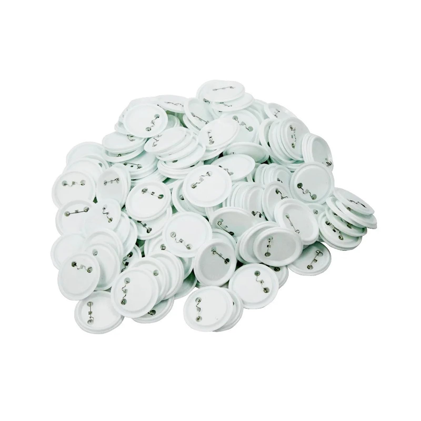 37mm Metalowe szpilki z tyłu DIY, puste materiały, szpilki, guziki, odznaki, materiały, części, 100 szt. do spersonalizowanego rękodzieła