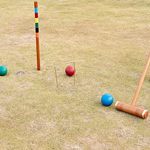 Buying Guide ApudArmis Deluxe Size Croquet Wickets, Set of 9 Colorful