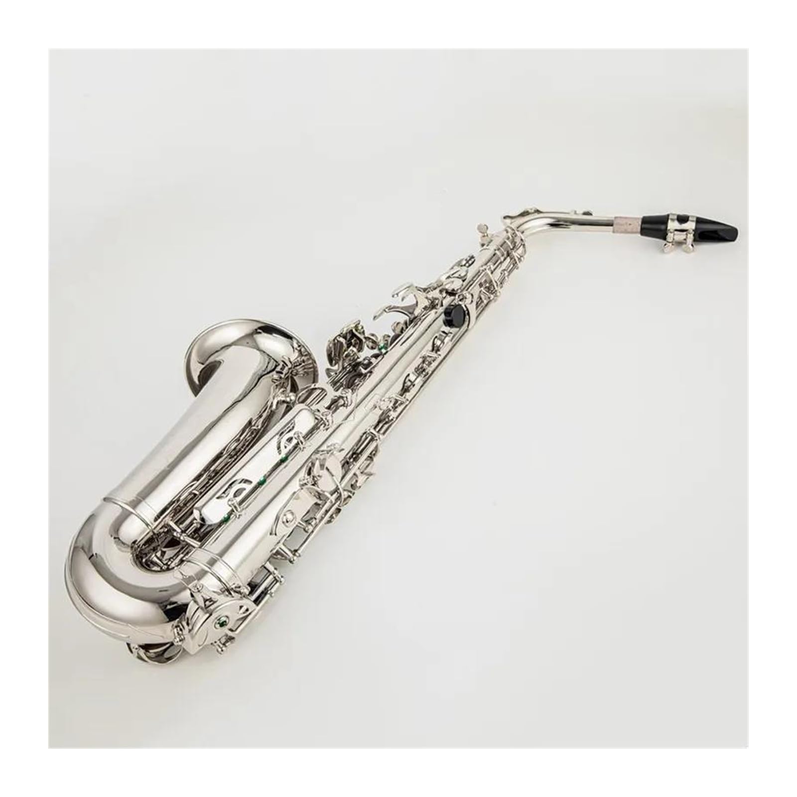 sassofono Sassofono contralto Drop E professionale Sassofono contralto con bocchino a fascia Ancia Aglet(Leather bag)