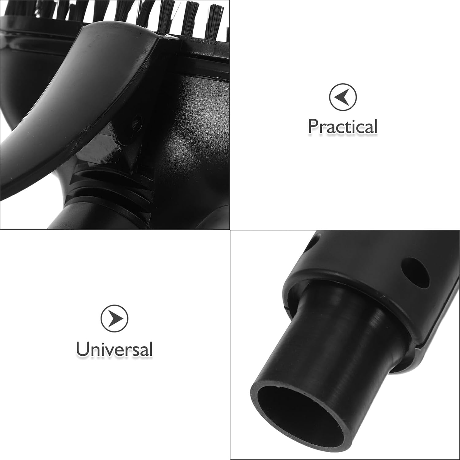 Healifty Replacement Stainless Steel Steam Iron Nozzle Head for Garment Steamer, Iron Head Replacement Compatible with Machine Ironing, Steam Nozzle Tip for Home Use and Precise Steaming