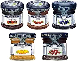 Kit 5 Geleias Importadas Mini St Dalfour Sortidas Degustação