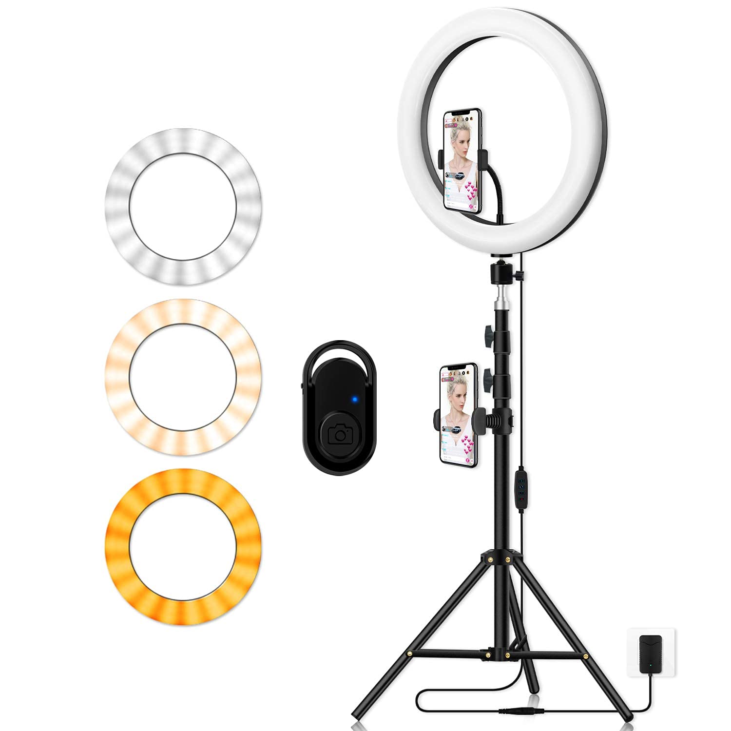 Photography Ring Light With Tripod Holder Yingnuost 14 Inch