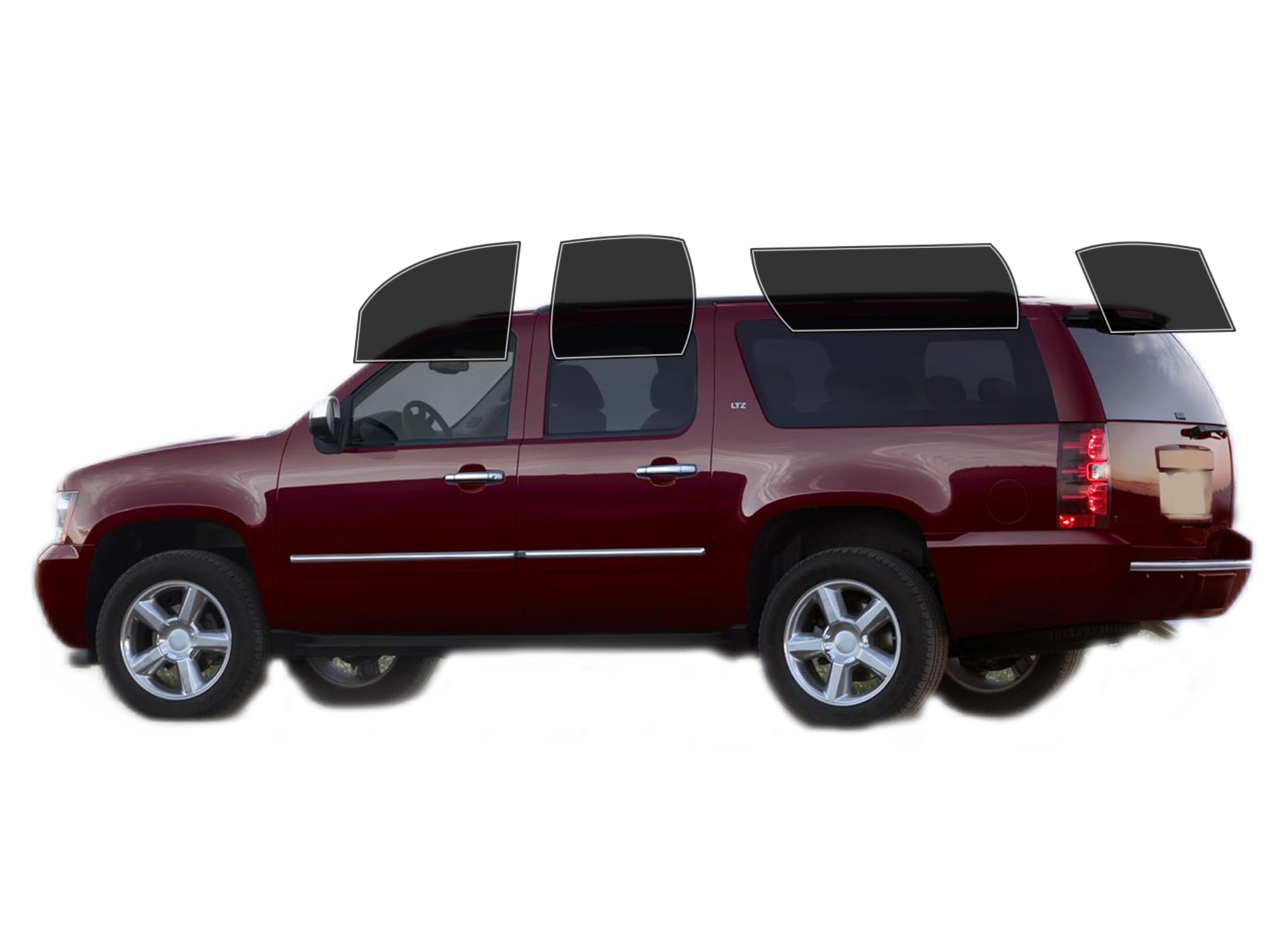 PreCut All Sides Window Film Any Tint Shade % For Chevrolet Tahoe 2007-2014 - Foto 11