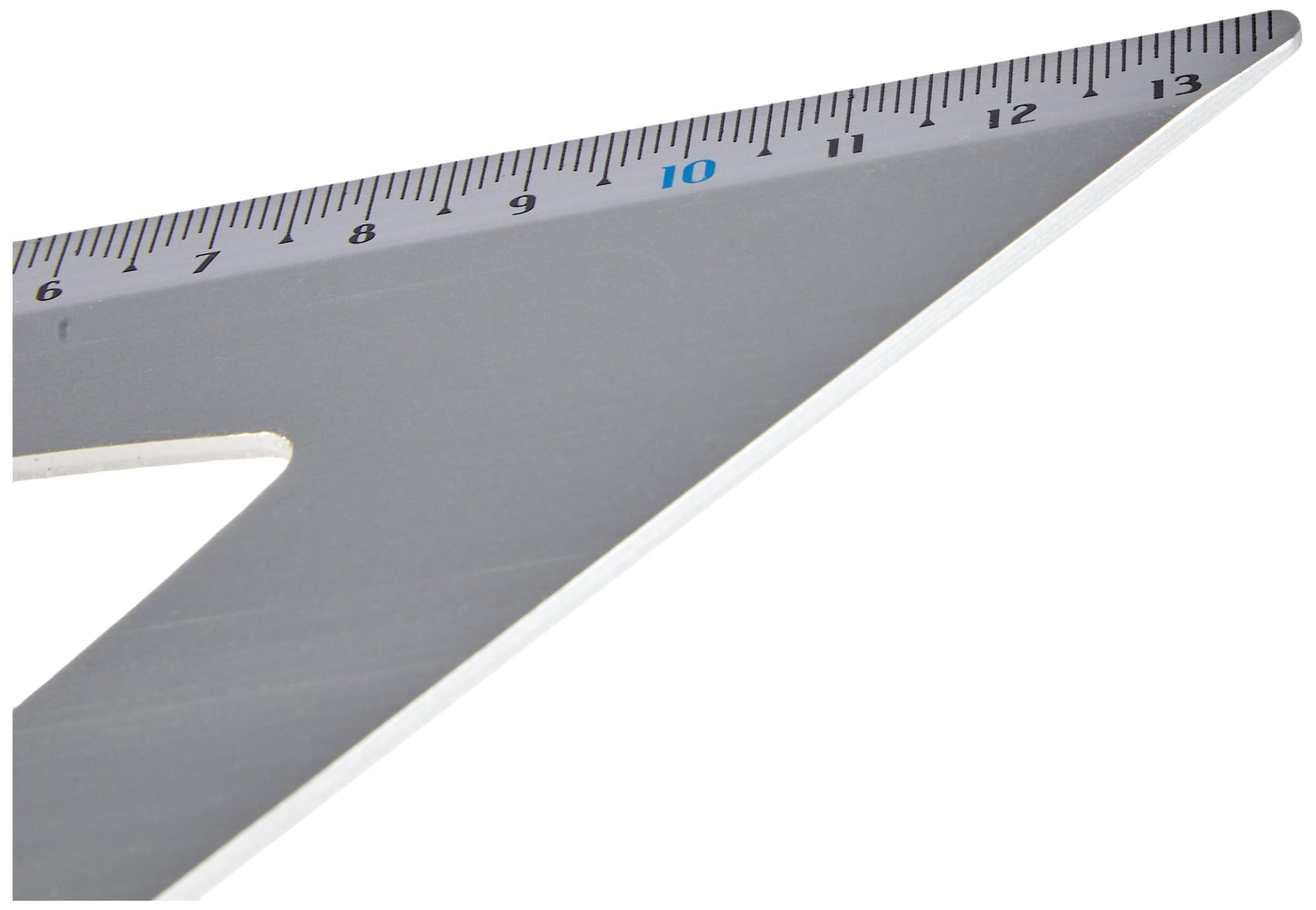 Maped Triangolo da disegno 45 gradi alluminio 210 mm x 13 cm