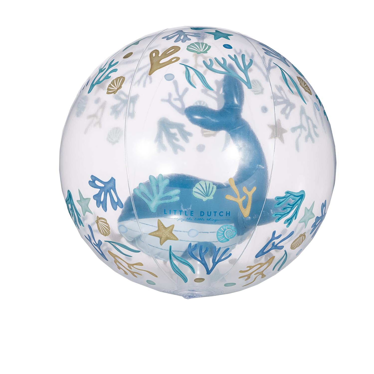 Little Dutch Ocean Dreams 3D Beach Ball Balena 35 cm