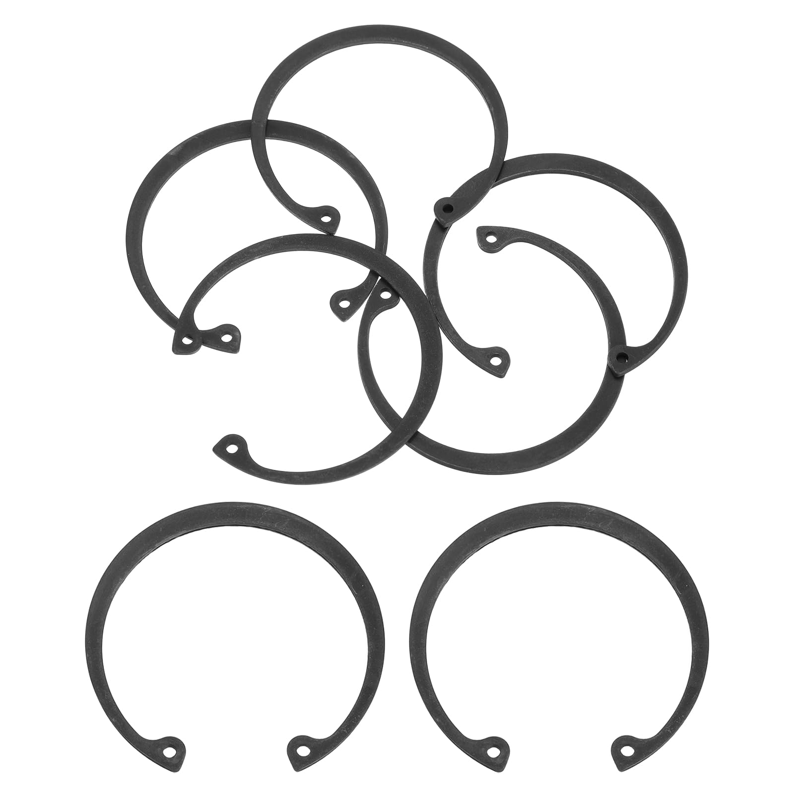 Internal Retaining Rings - 5 Pcs Spring Steel -1