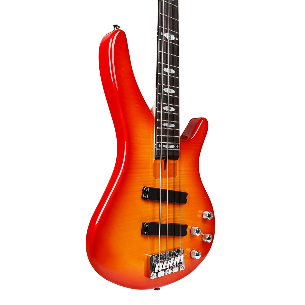 Electric bass rock playing bass instrument four-string set beginner entry-level BASS-4 string (4 STRING)…