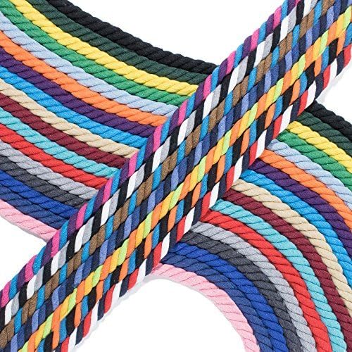 PARACORD PLANET Twisted 3 Strand Natural Cotton Rope Artisan