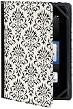Verso "Versailles" Standing Cover for Kindle Fire HD 7", Black and White (will only fit Kindle Fire HD 7")