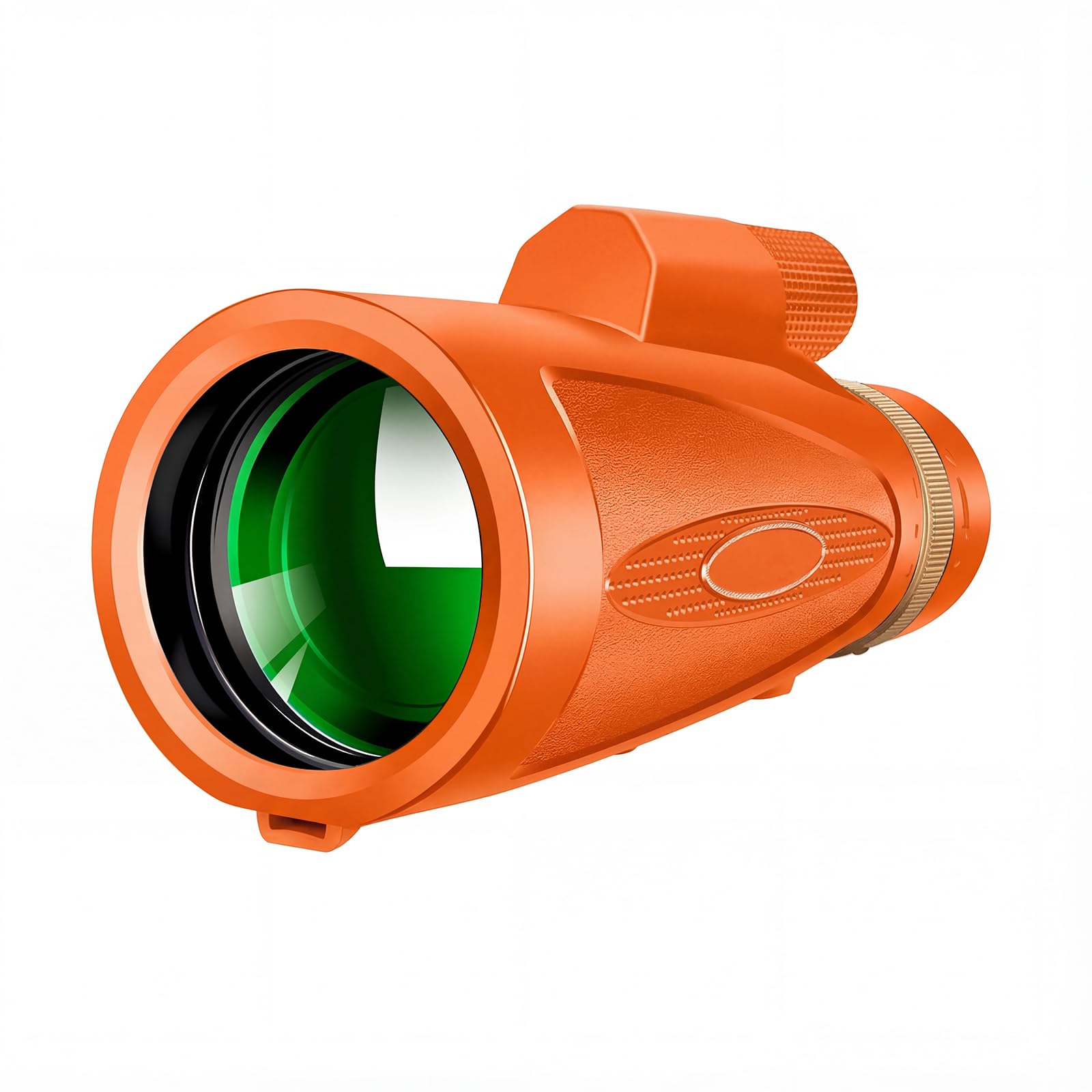 30X60 Telescopio Monoculares de Largo Alcance - Orange | FMC y prisma BAK4 premium con Soporte para Teléfono Inteligente Trípode,Monoculares Portátil Para Observación de Aves
