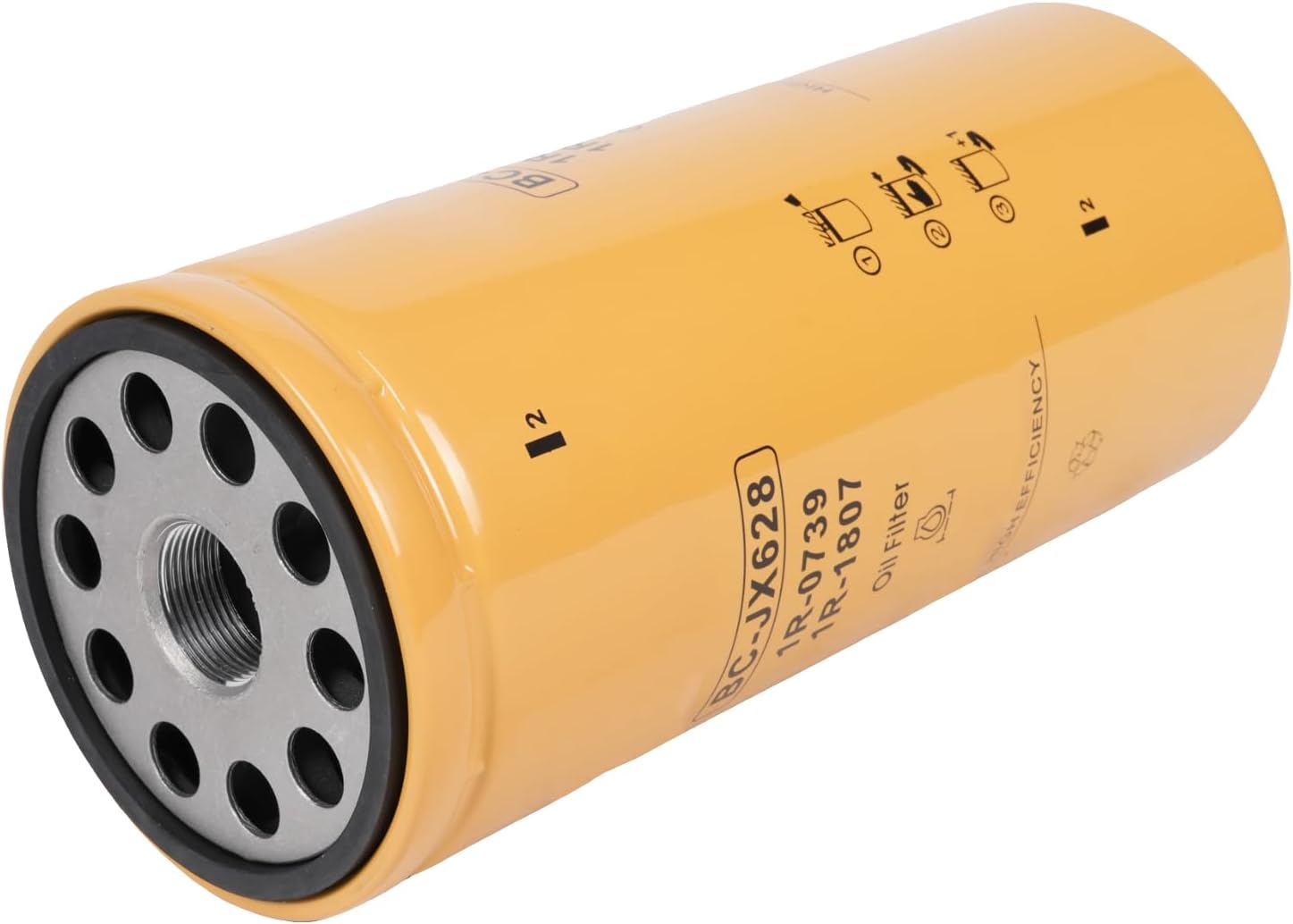 1R-0739 Engine Oil Filter 1R0739 Oil Fuel Filter Compatible with Caterpillar CAT E300B E320B/C 235B 312D 320B 320D 322B 324D 325D 328D 329D M325D M320 M325C W330B Engine 3116 3126 3126B