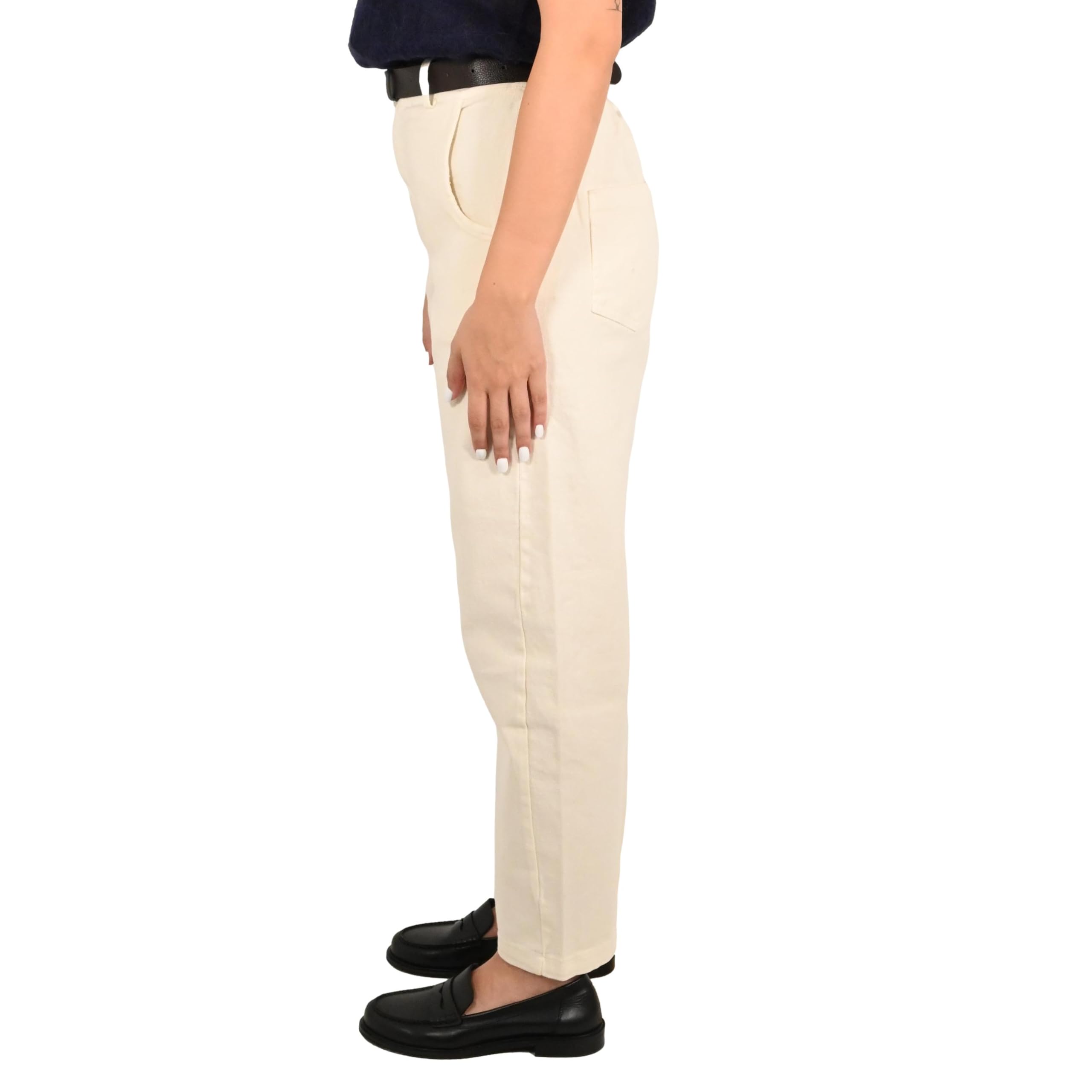 Kontatto pantalone donna talco VL304C