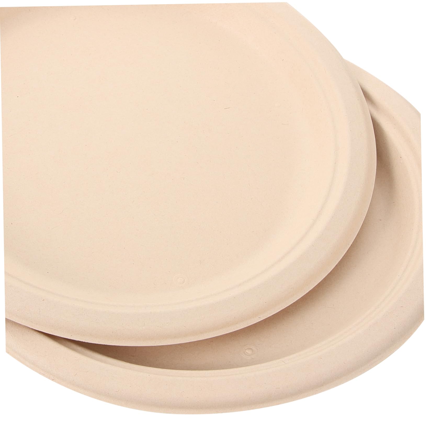 minkissy Piatti di Carta Resistenti, Comodi da Usare, 50 Pezzi, per Feste e Barbecue, Pratici Piatti da Dessert per Casa e Scuola