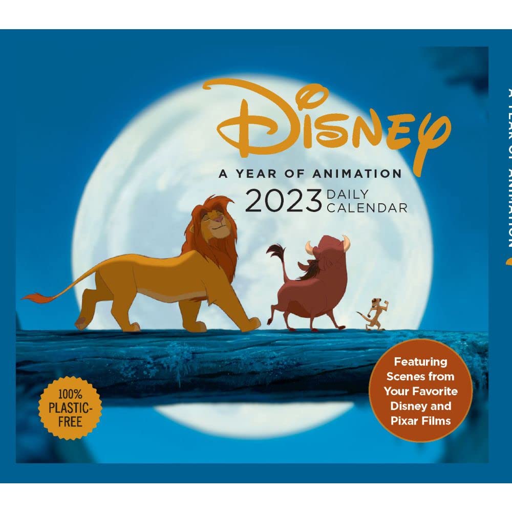 Chronicle BooksENTERTAINMENT Disney A Year of Animation: 2023 Daily Calendar