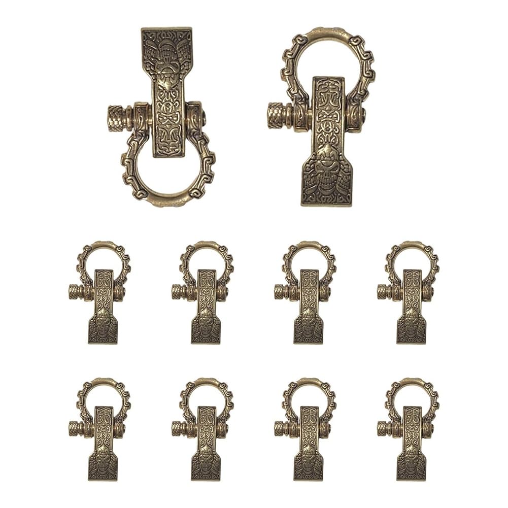 10 fibbie in paracord, fermagli ad , a vite, con regolabile, fibbie per