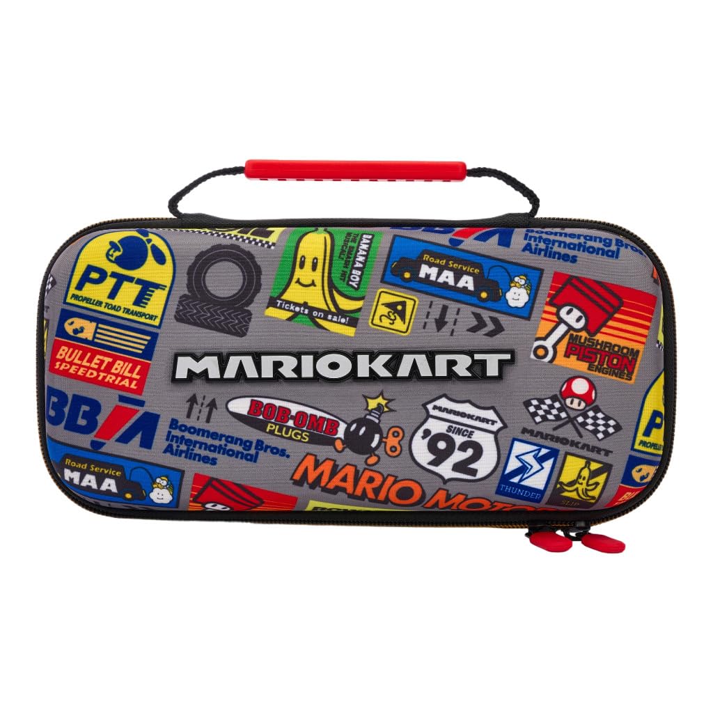 PowerA Protection Gaming Console Kit Case for Nintendo Switch or Nintendo Switch Lite with Accessories Storage, Mario Kart (Officially Licensed) PowerA Protection Gaming Console Kit Case for Nintendo Switch or Nintendo Switch Lite with Accessories Storage, Mario Kart (Officially Licensed)