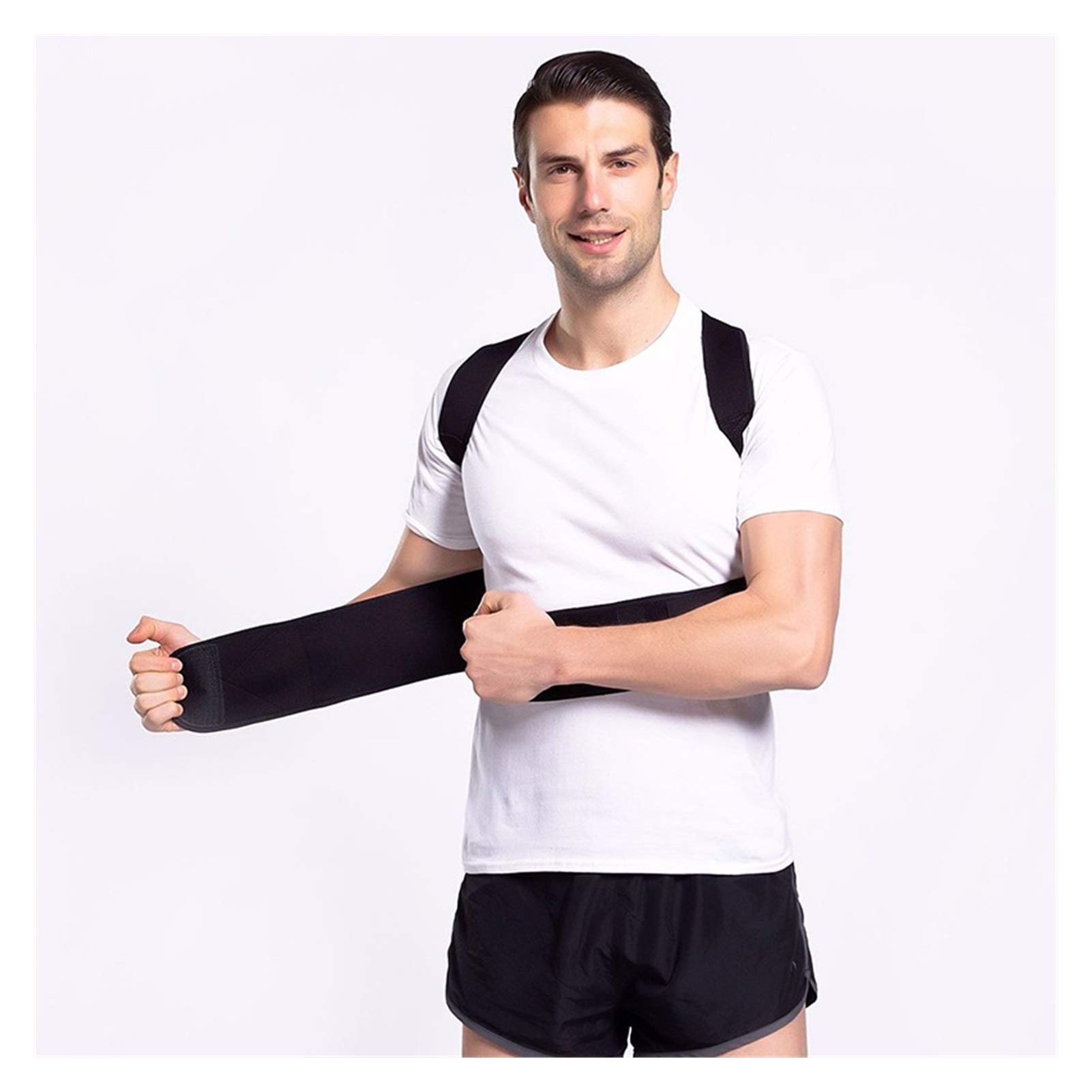 Corrector de Postura Ajustable, corsé, Soporte Lumbar, Corrector Recto para Hombres y Mujeres.
