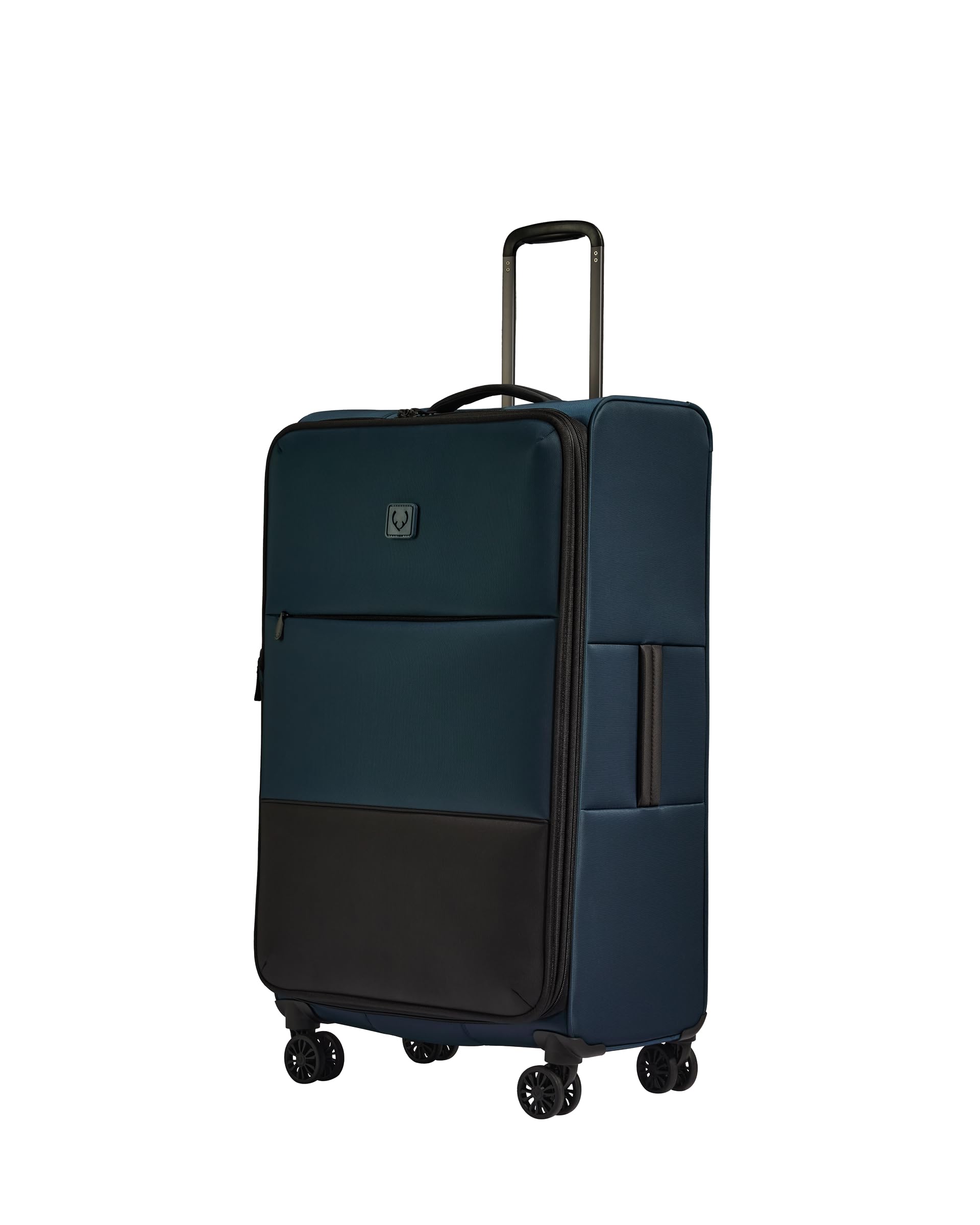 Photo 1 of ***STOCK PHOTO FOR REFERENCE ONLY*** ANTLER Soft Stripe Large Checked Luggage, Indigo Blue, 31.9", 105-122L