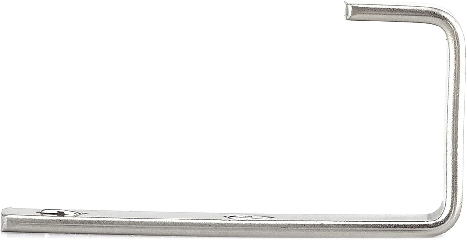 Brushed Nickel Wall Mount Utility Hook