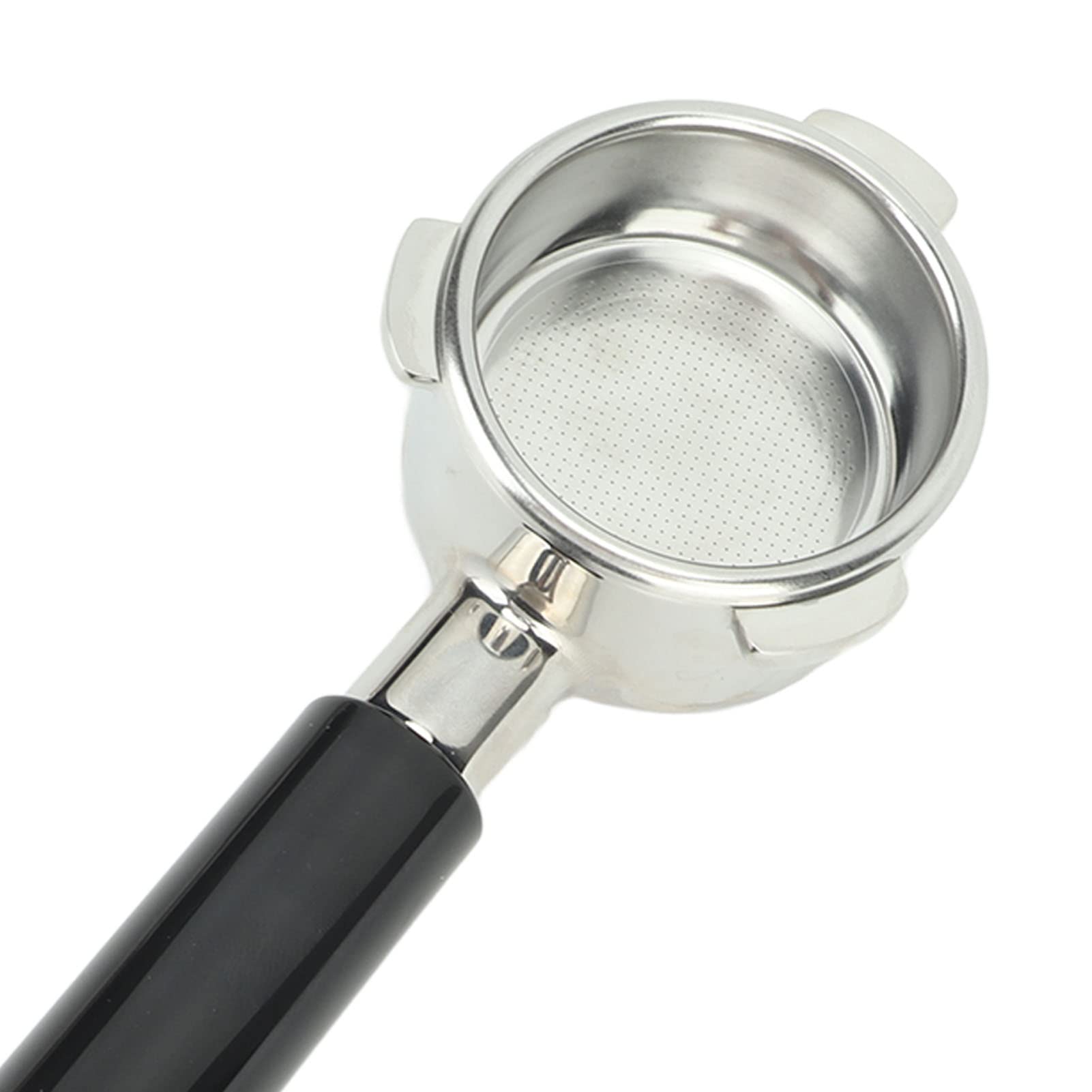 Bodenloser Wasserfilter 54mm Edelstahl - Verbessert Kaffeeextraktion, Ohne Boden, Adapter für Sage 8 870/880, Leicht zu Reinigen