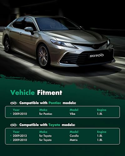 Miniatura 115 de SCITOO Reemplazo del alternador para Toyota para FJ Cruiser 2007-2010, para Toyota para Tacoma 2005-2015, para Toyota para Tundra 2006-2010 4.0L