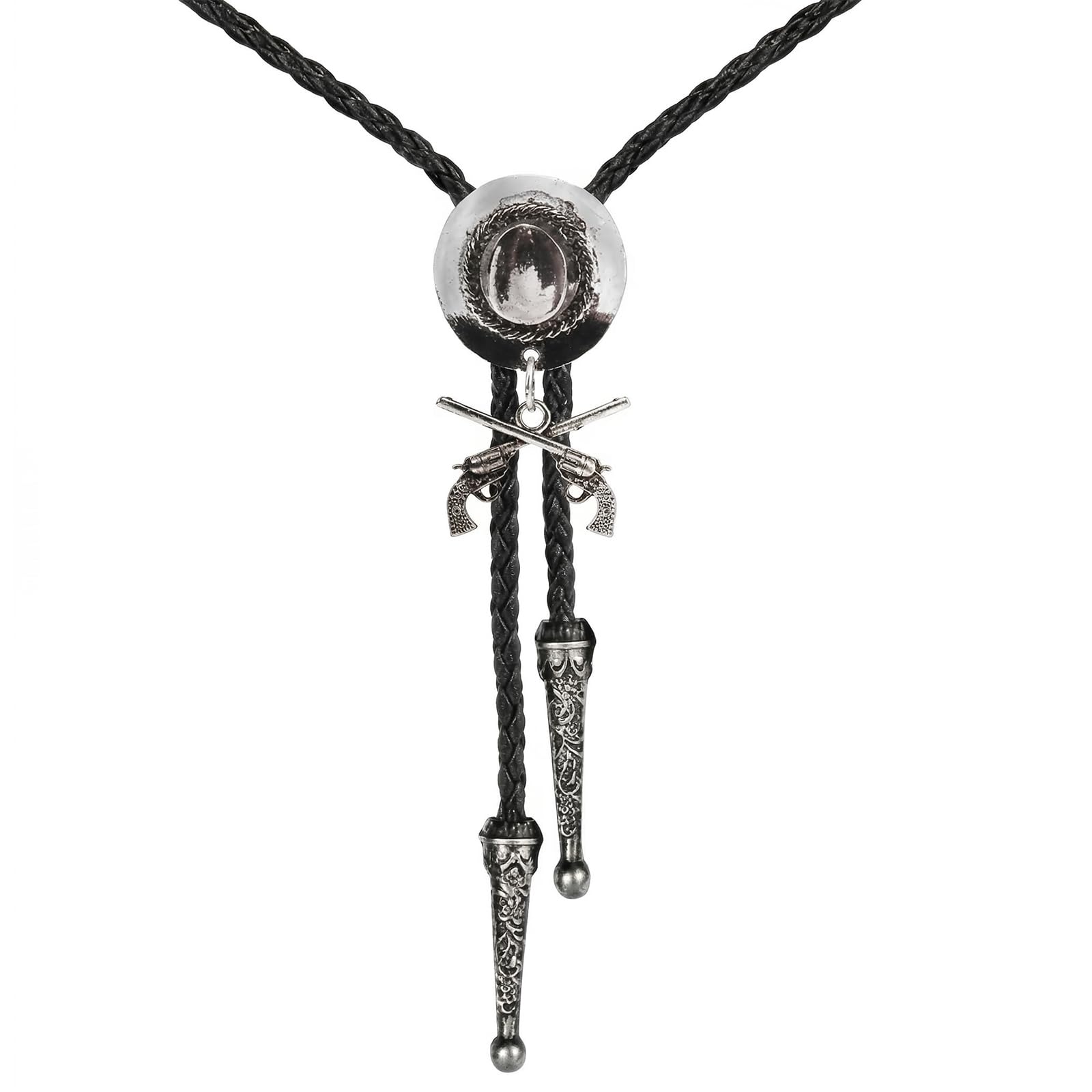 Jeilwiy Bolo Tie for Men Cowboy Ties Western Bolo Tie Necklace for Women