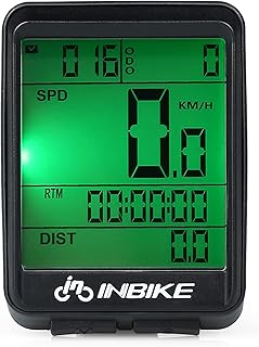 velocímetro de bicicleta,mewmewcat À prova d 'água Da Bicicleta Velocímetro Sem Fio Da Bicicleta Computador À Prova de Chuva Display LCD Multifuncional Ciclismo Odômetro Temperatura Calorie Cont