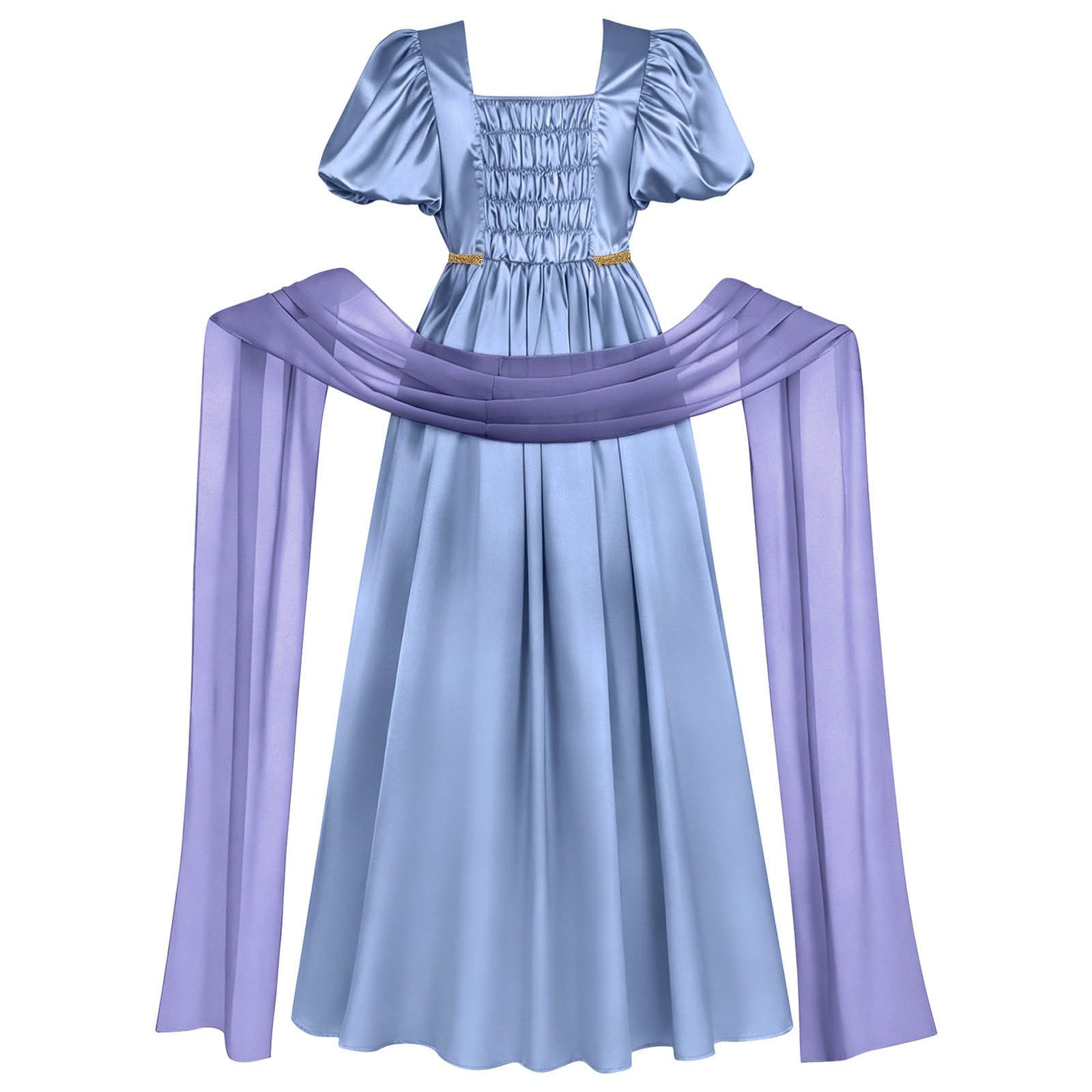 Elegante Abito da Sera Medievale per Corte, spettacoli teatrali e Cosplay.