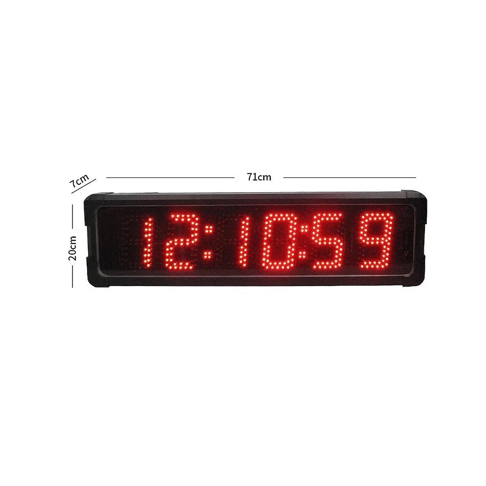 Cronometro digitale con conto alla rovescia altoparlante, lega di alluminio, 5"(Green timer)