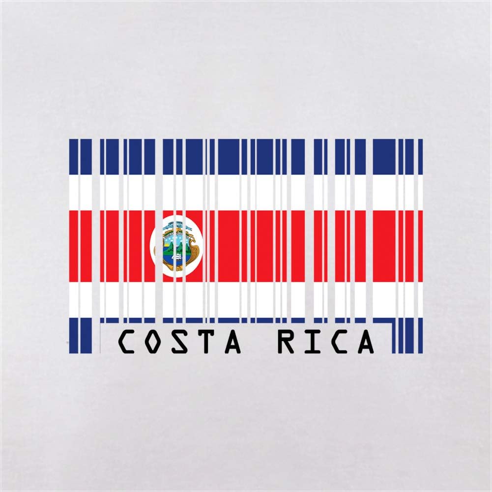 Costa Rica Barcode Style Flag - 10oz - Ceramic Mug for Coffee/Tea 3