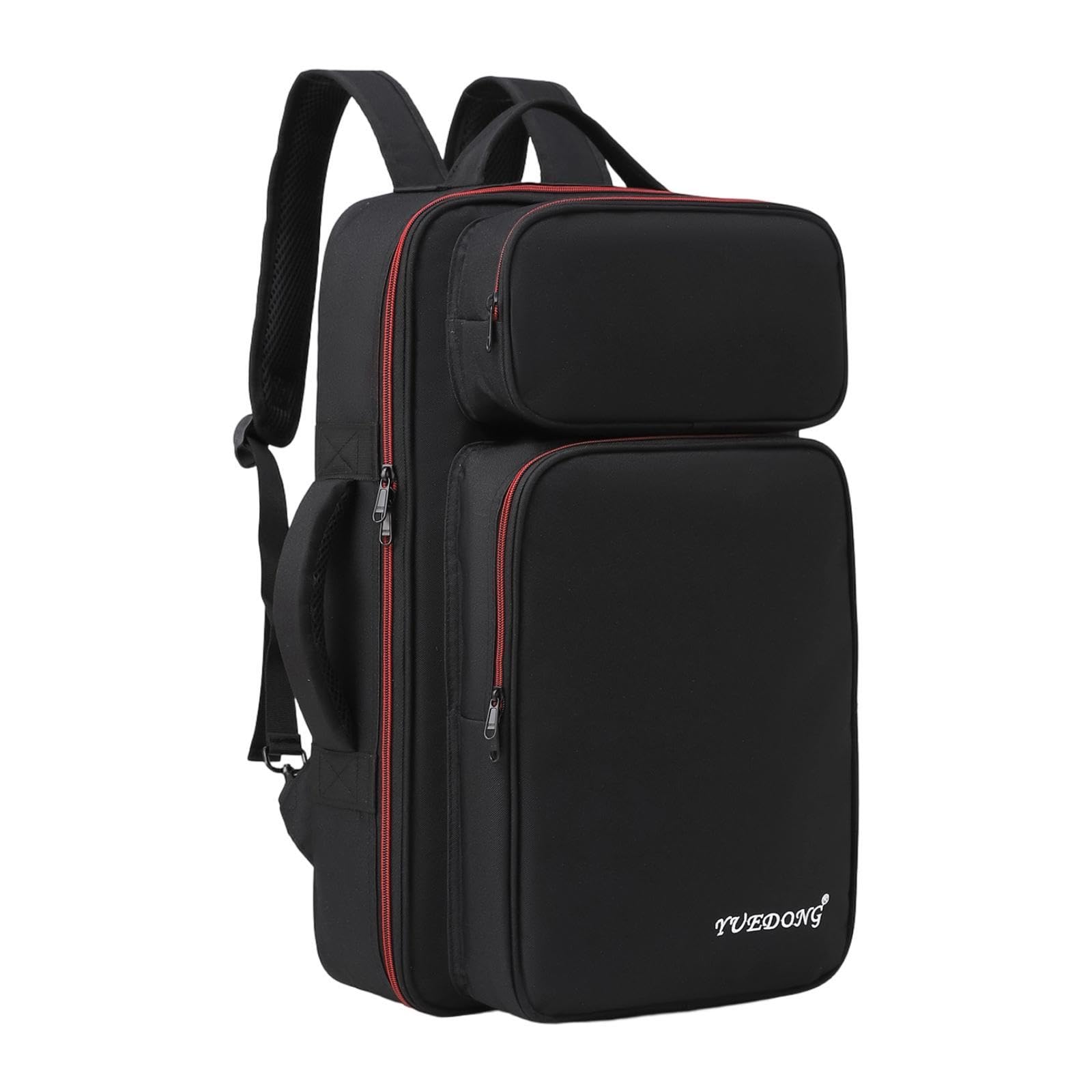 Gitarreneffekte Pedalboard Tasche Handtasche Zubehörtasche Reißverschluss Oxford Gewebe mit Gepolstertem Innenraum Und Flexiblen Tragemöglichkeiten Fü, L