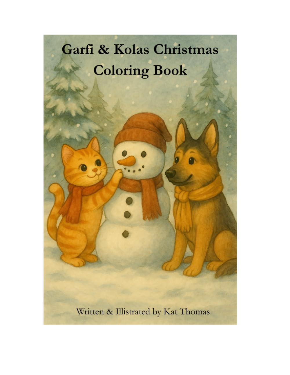 Garfi & Kolas Christmas Coloring Book