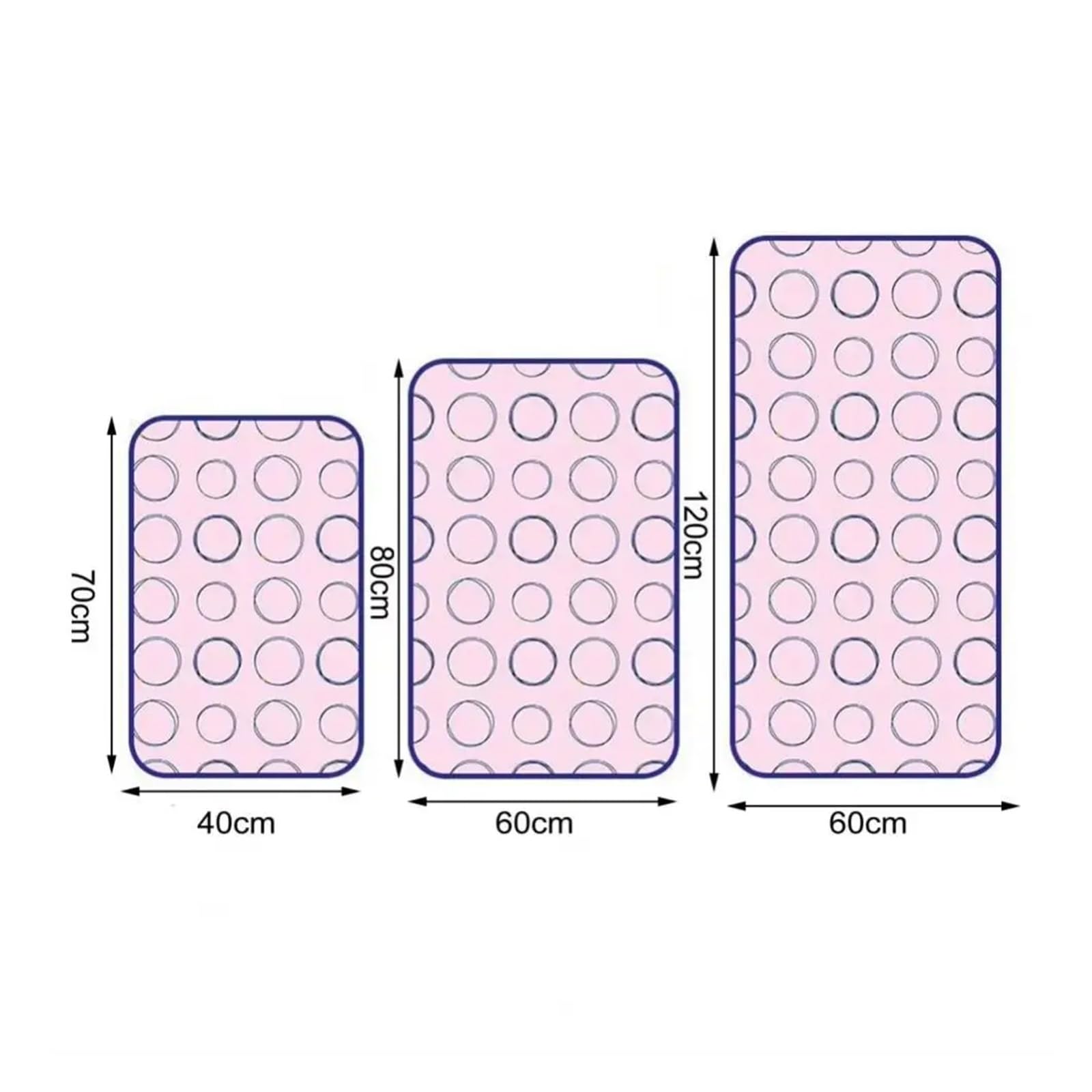 BüGelunterlage FüR Tisch Foldable Ironing Mat Waterproof High Temperature Resistant Heat Press Mat DIY Anti-Scalding Heat-Resistant Protective Mat(L)